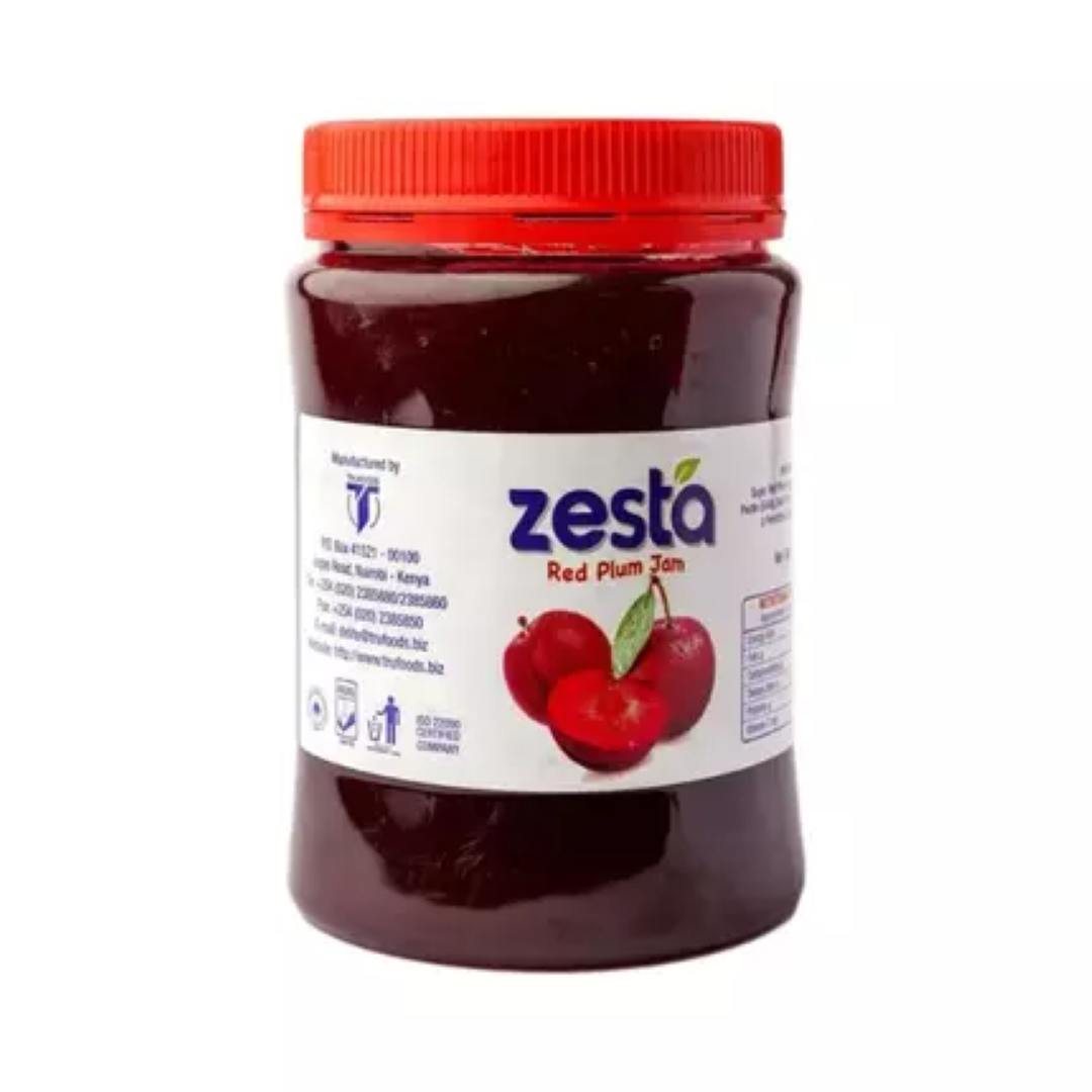 ZESTA RED PLUM JAM PET 900G